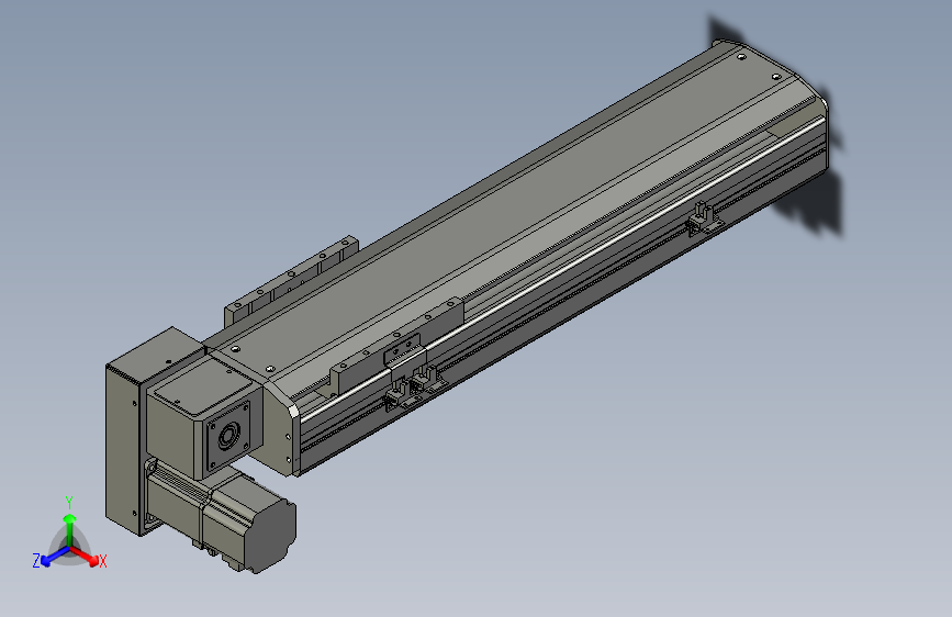 TEB13D-L350-B40-F5-400W半密封丝杆模组滑台