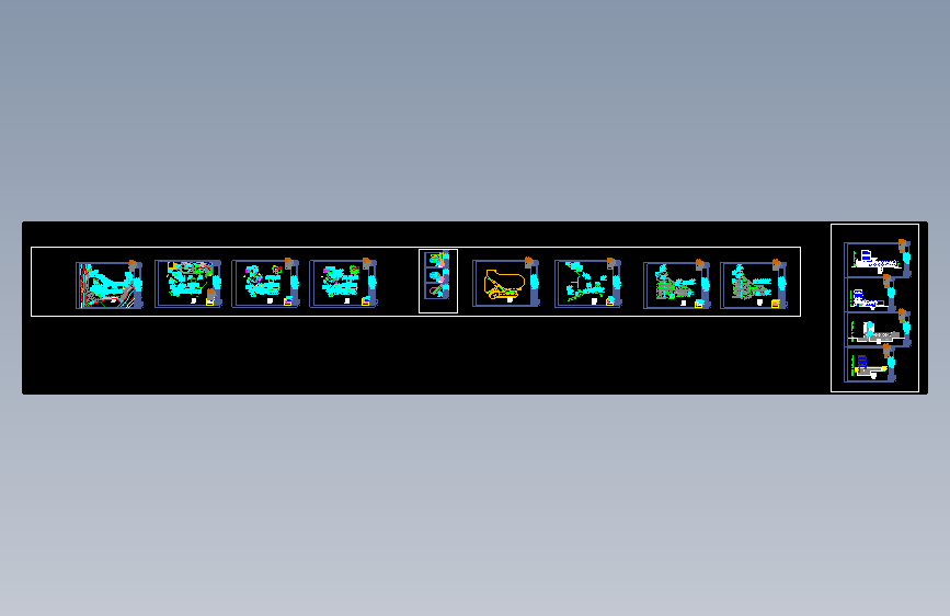 130 重庆15层框架结构商业综合体建筑方案设计图