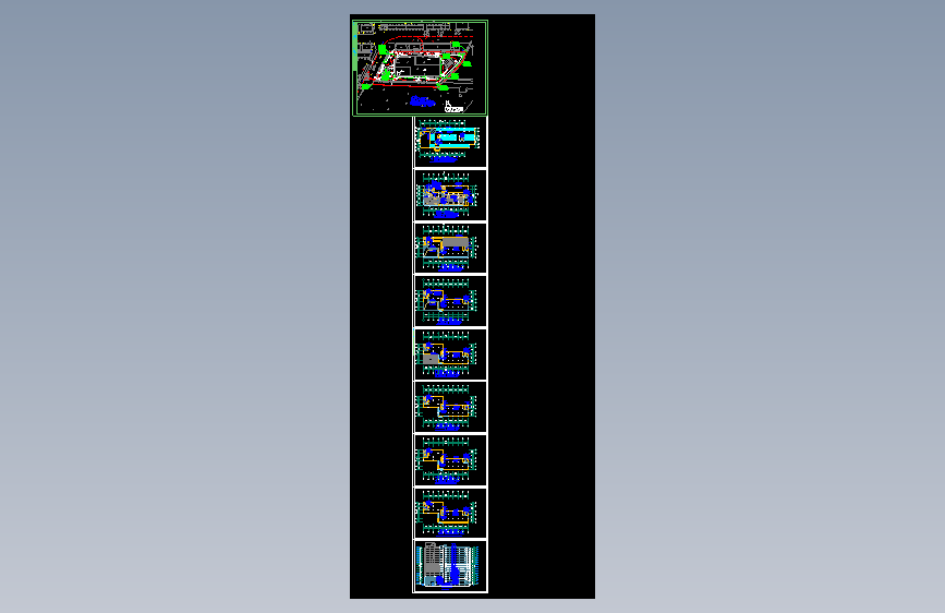 153 [东莞]某办公综合体建筑设计方案文本（含CAD）
