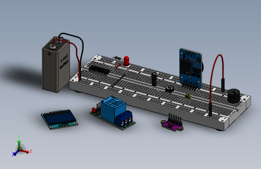 400多个Arduino主板(含各种电容器、电阻器、保险丝、编码器手轮、耳机插孔、红外接收器、LED等)3D模型图纸集 Solidworks设计 附STEP IGS格式