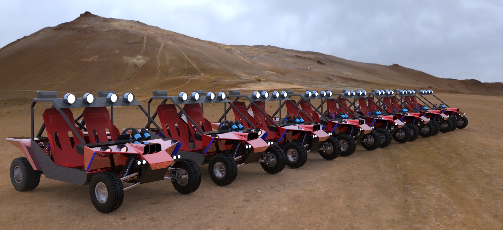 电动农夫越野车