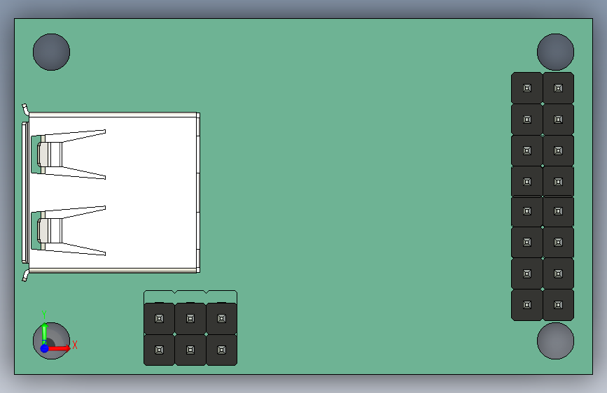Ch375b模块_STEP _模型图纸下载 – 懒石网