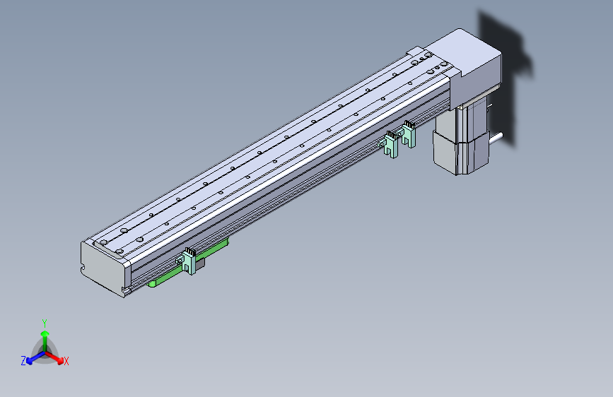 ATB6-300-BW-100W伺服电机 ATB6 皮带驱动直线滑台模组