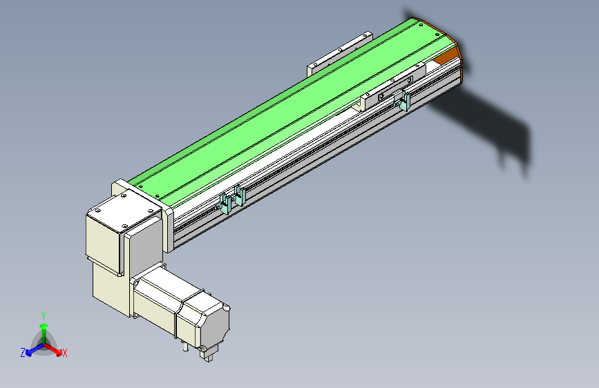 ATB10-LD-300-200W伺服电机 ATB10 皮带驱动直线滑台模组