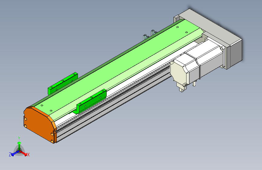 ATH12-BR-300-200W伺服电机  ATH12 螺杆驱动 直线滑台模组