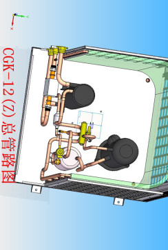 3456 热泵3D模型