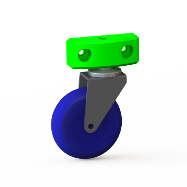 脚轮 76mm
