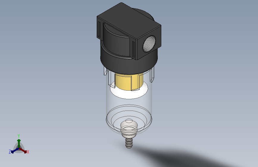 AF系列过滤器[AF2000]_SOLIDWORKS 2018_模型图纸下载 – 懒石网