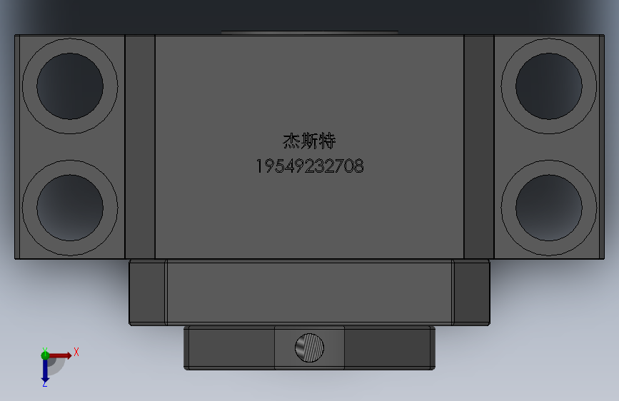 BK丝杆支撑座[BK40]_SOLIDWORKS 2018_模型图纸下载 – 懒石网
