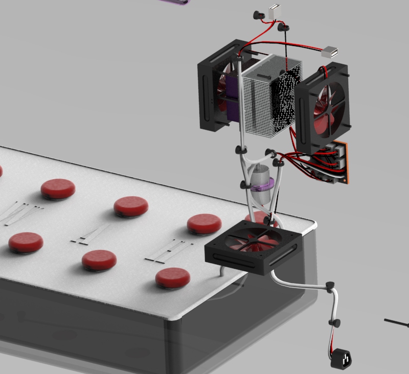 冷却装置_热电冷却系统