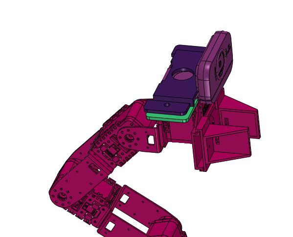 带视觉抓手的麦克纳姆轮铝合金小车