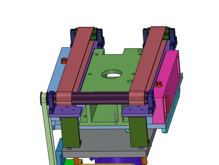 气动双定位销托盘定位装置