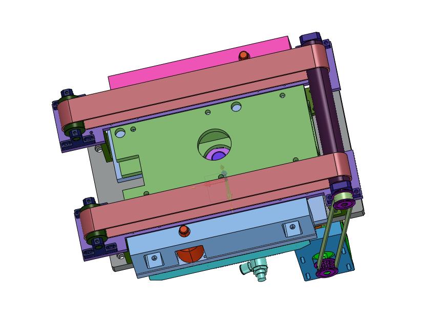 气动双定位销托盘定位装置