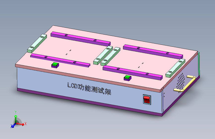 LCD测试架