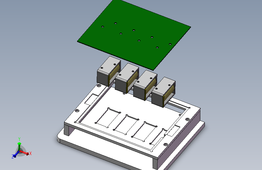 PCB组装组件治具