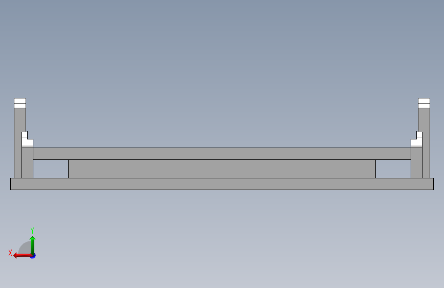 翻转后焊治具 背面视图