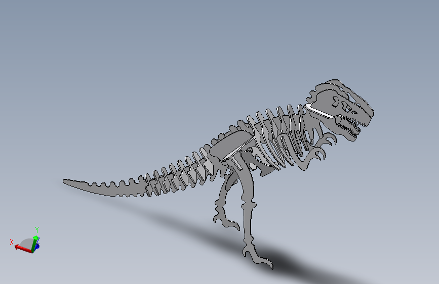 3D插接式霸王龙