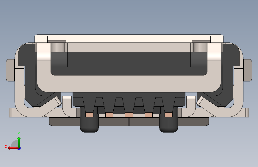 微型USB_SOLIDWORKS 2021_模型图纸下载 – 懒石网