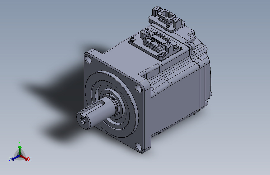 Ecm-b3m-cx0604rb1电机_SOLIDWORKS 2022_模型图纸下载 – 懒石网