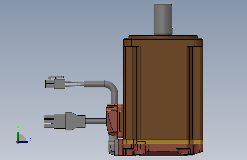ECM-B3M-CX0804R71 ECM-B3M-CX0807RS1电机_SOLIDWORKS 2022_模型图纸下载 – 懒石网
