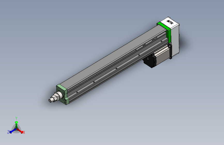 内嵌式电缸 GTY5-57闭环步进[GTY5-L10-300-BM-57-C2-N]