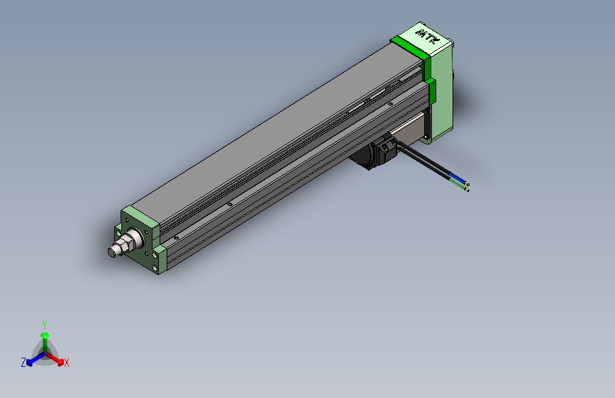 内嵌式电缸 GTY8-60闭环步进[GTY8-L10-300-BM-60-C2-N]