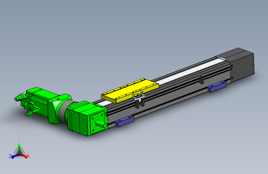 欧规同步带GTB85-750W伺服+行星减速机[GTB85-L10-300-RTT-M750W-C2-N]滑台模组三菱电机