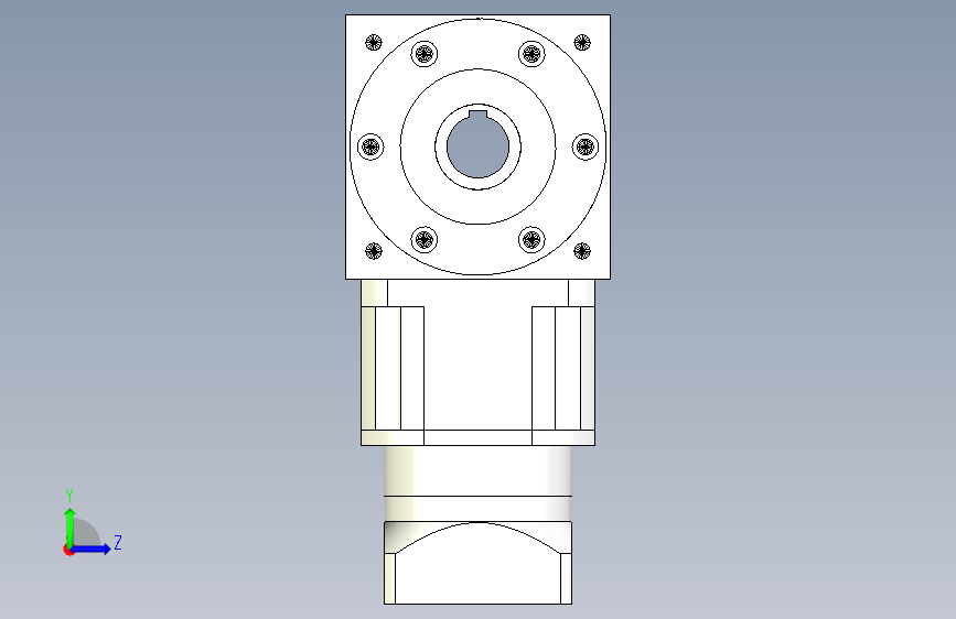 PW170双孔 PLF160-L2 22-110-145-M8换向器 左侧视图