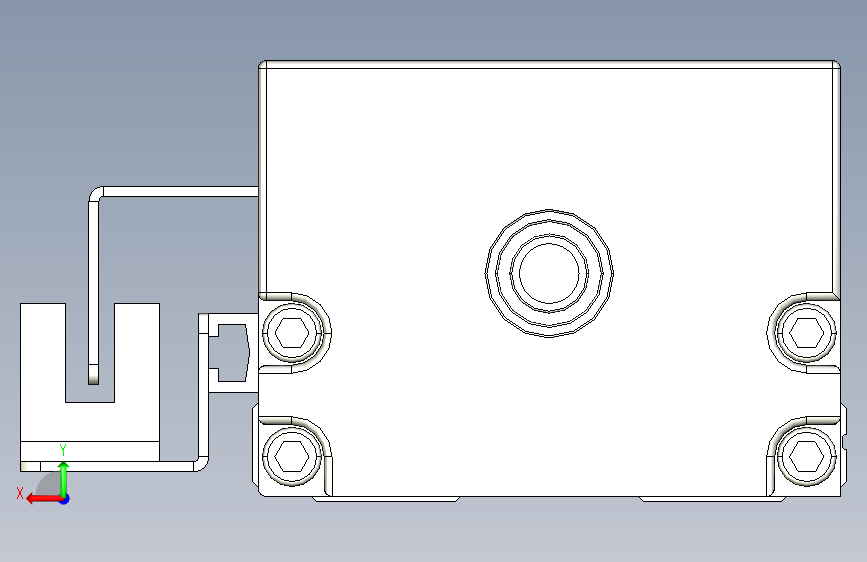 KK60-300A2-F0 模组 标准A2双滑座 KK60-A2-F0 替换上银_STEP_模型图纸下载 – 懒石网