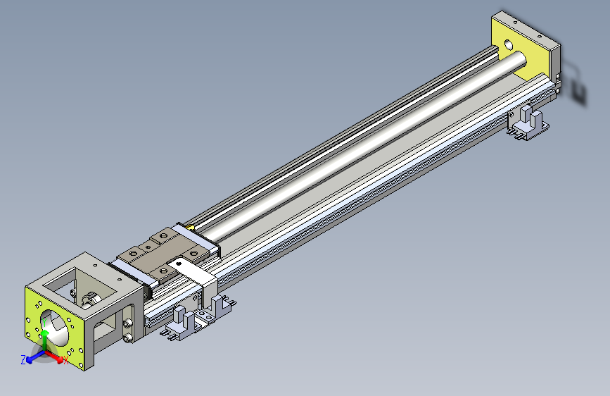 KK60-600A1-F0 模组 标准A1滑座 KK60-A1-F0 替换上银_STEP_模型图纸下载 – 懒石网