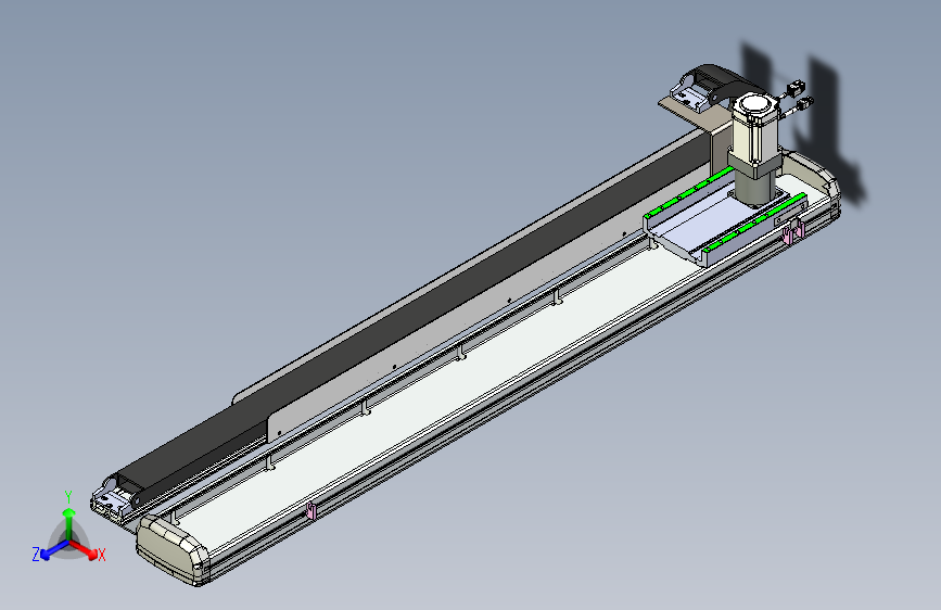 MFM14-BC-400W-1000L齿轮齿条模组MFM14 最大负载88KG