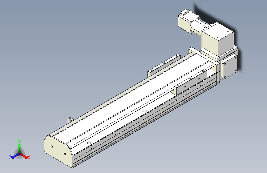 MTB10标准皮带滑台[MTB10-300-RD-P10-C3]_STEP_模型图纸下载 – 懒石网