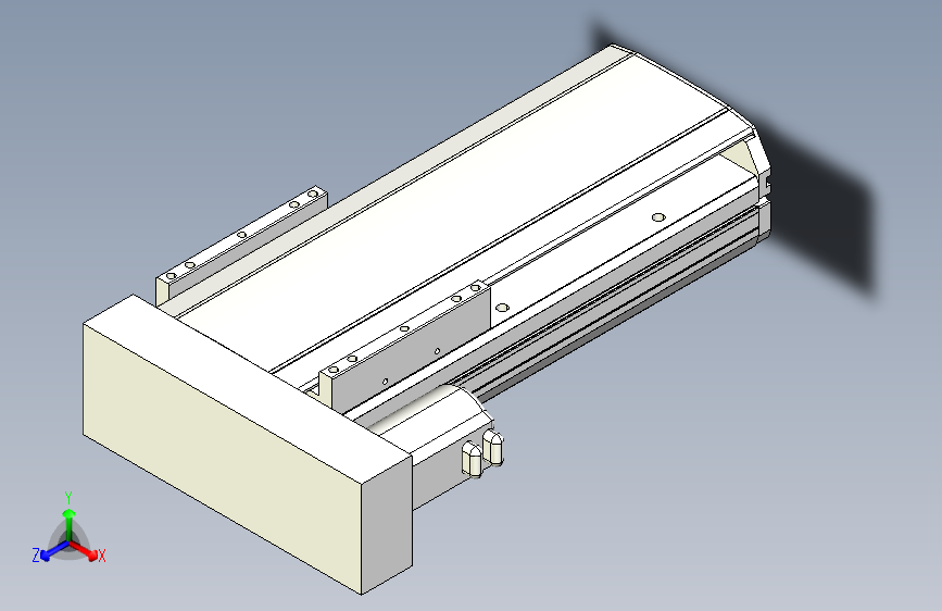 MTH17标准螺杆滑台[MTH17-L#-200-BL-P40-C3]