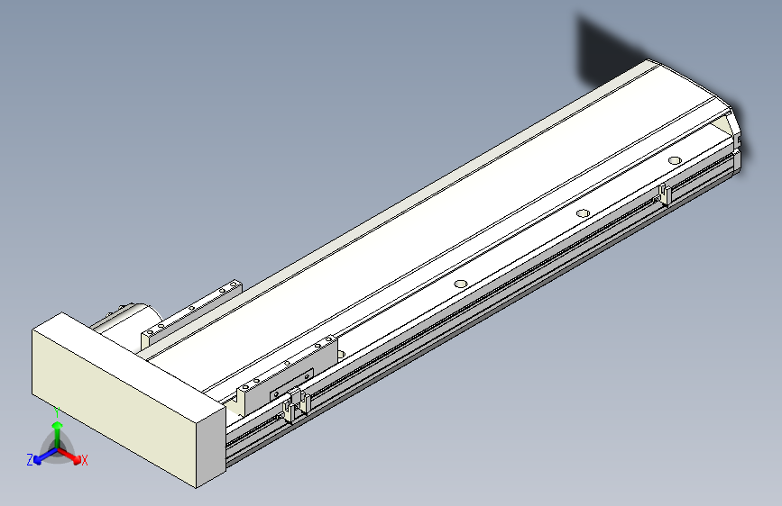 MTH17标准螺杆滑台[MTH17-L#-600-BR-P40-C3]