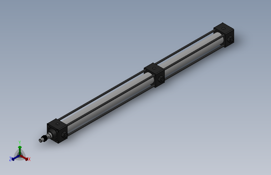 10A-5(N)系列三位步进气缸[10A-5(N) SD 32×300╱200 RT-CB]