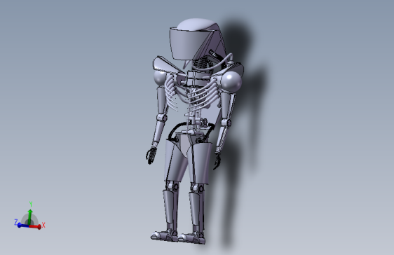 外星机器人（带骨架设计）