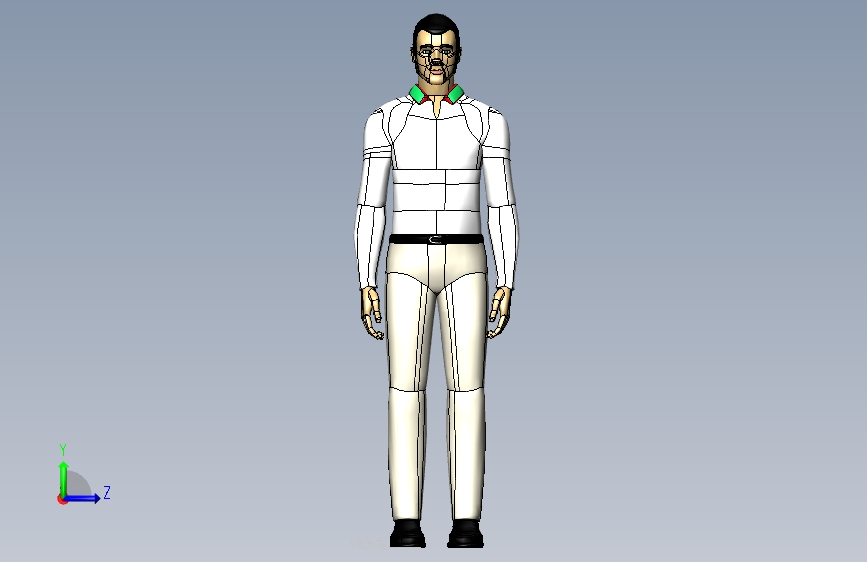 人_SOLIDWORKS 2022_模型图纸下载 – 懒石网