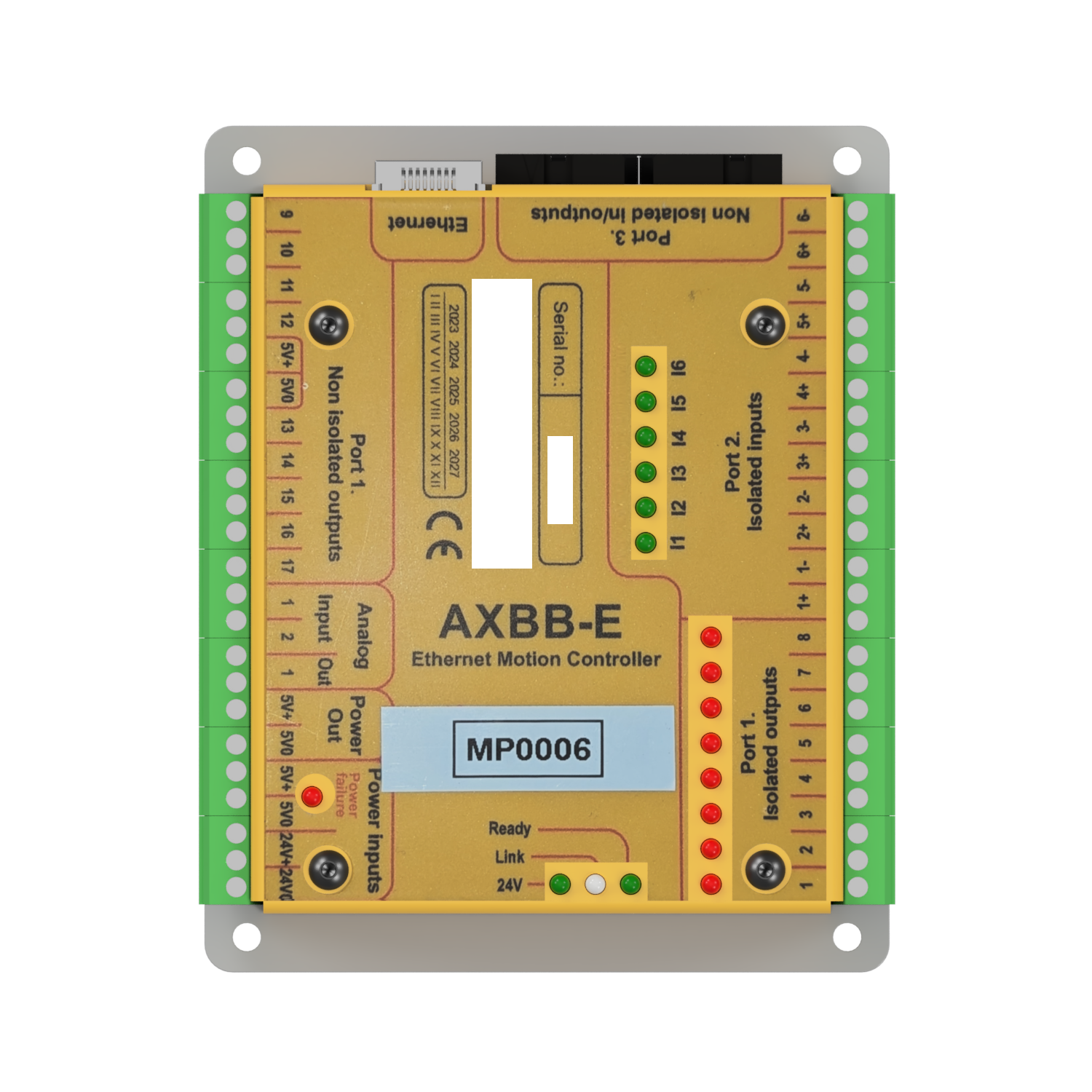 AXBB-E以太网运动数控控制器_STEP _模型图纸下载 – 懒石网