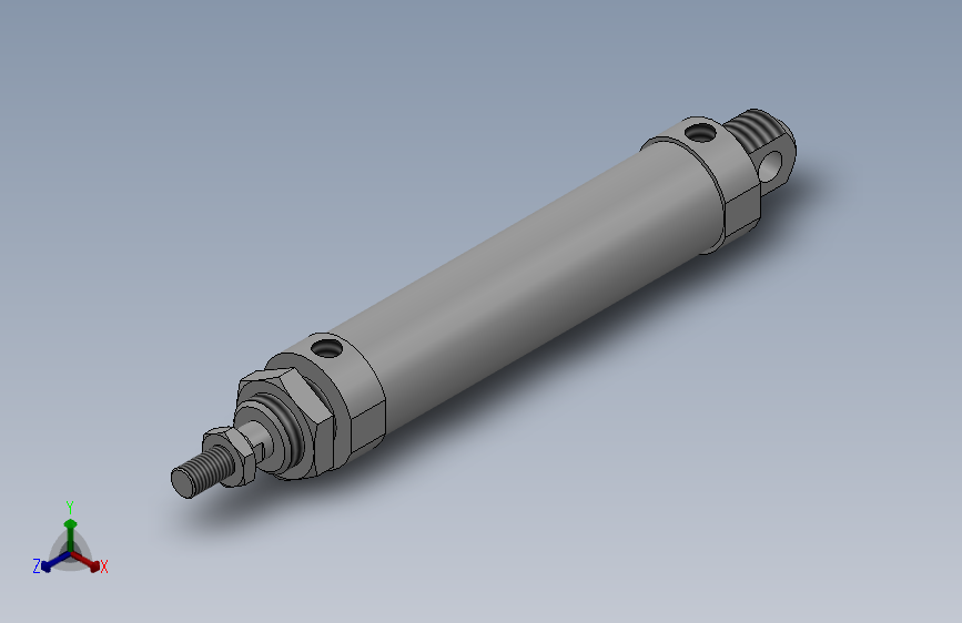 10Y-1系列小型气缸(标准型)[10Y-1SD32N100S-SD]_SOLIDWORKS 2018_模型图纸下载 – 懒石网