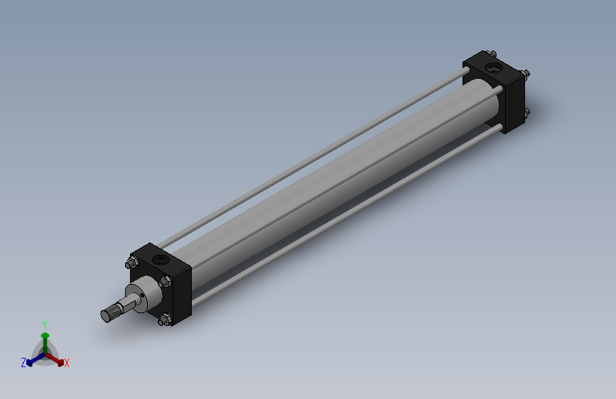 QGA、QGAI系列气缸[QGA-SD 32×300-SD]