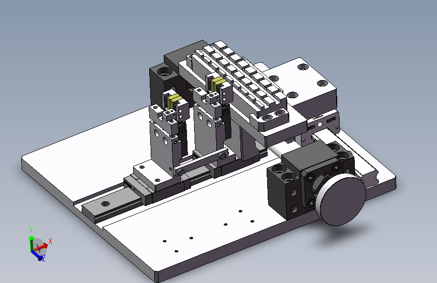 穿光纤机构-结线