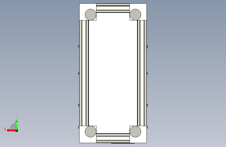 PCB标记-双通道SMT 背面视图