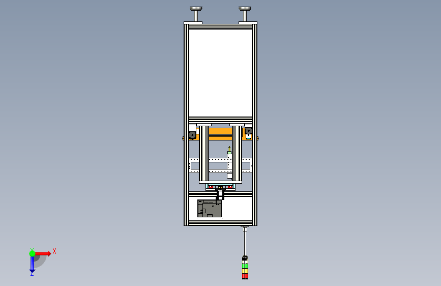 PCB标记-双通道SMT 俯视图