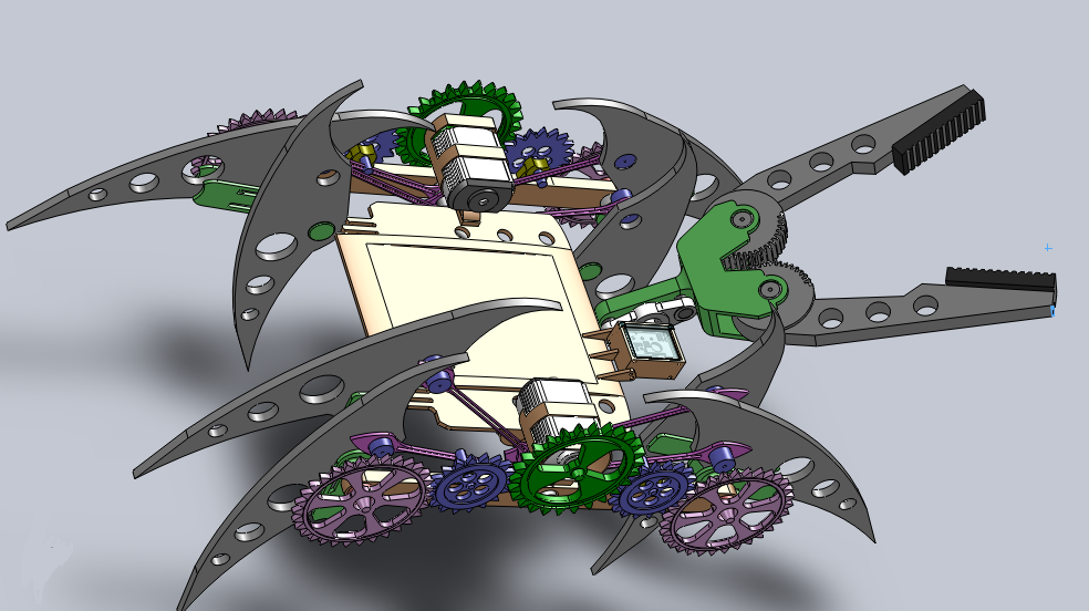 蜘蛛仿生机器人
