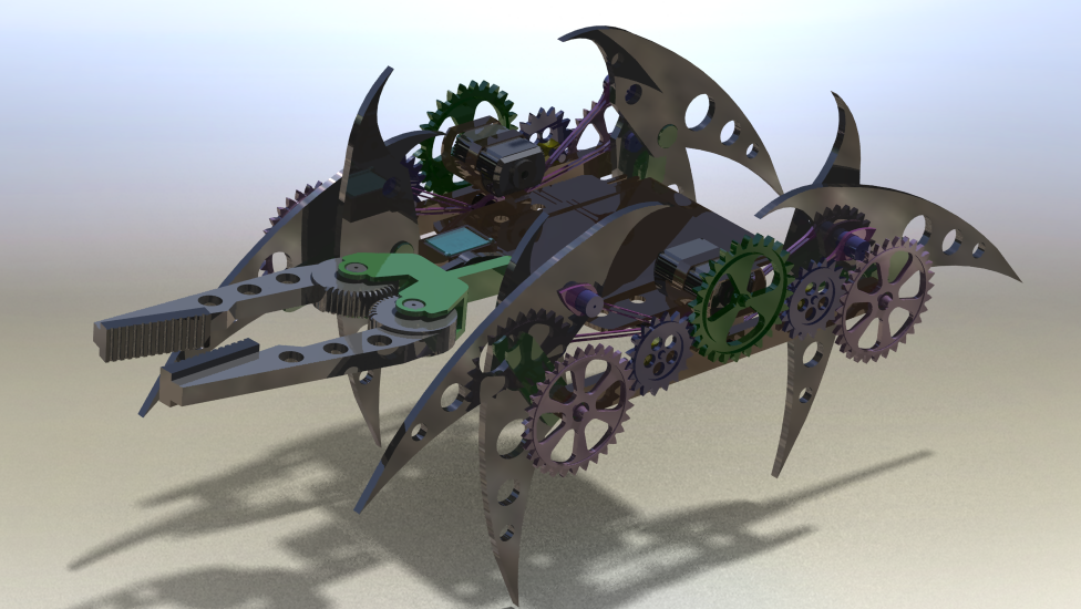 蜘蛛仿生机器人