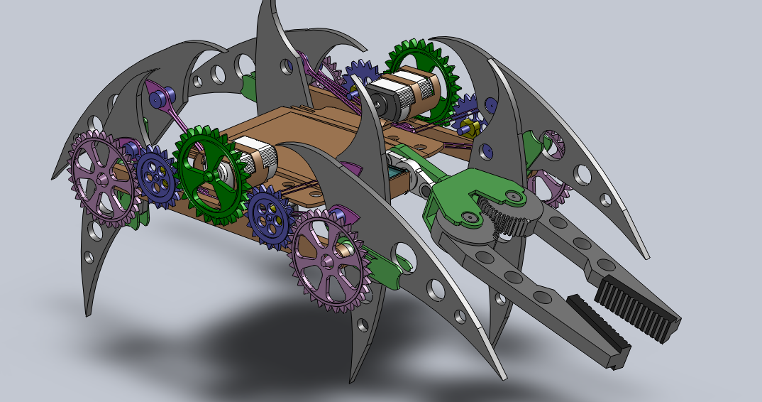 蜘蛛仿生机器人