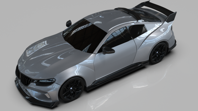 汽车造型外形3D数模图纸 Solidworks设计