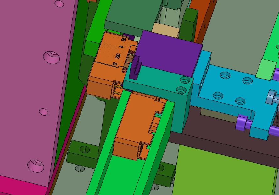 PCB电路板扁平排线头外壳插头插装机