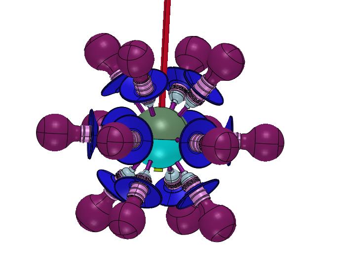 北欧奶油风客厅吊灯展厅灯