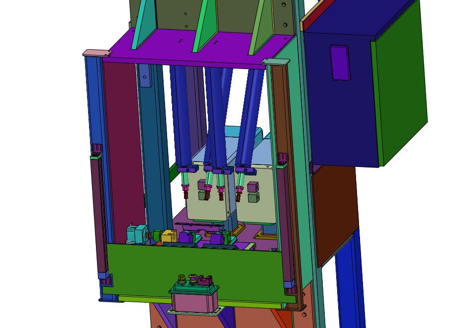 非标单机半自动钣金多点螺柱焊